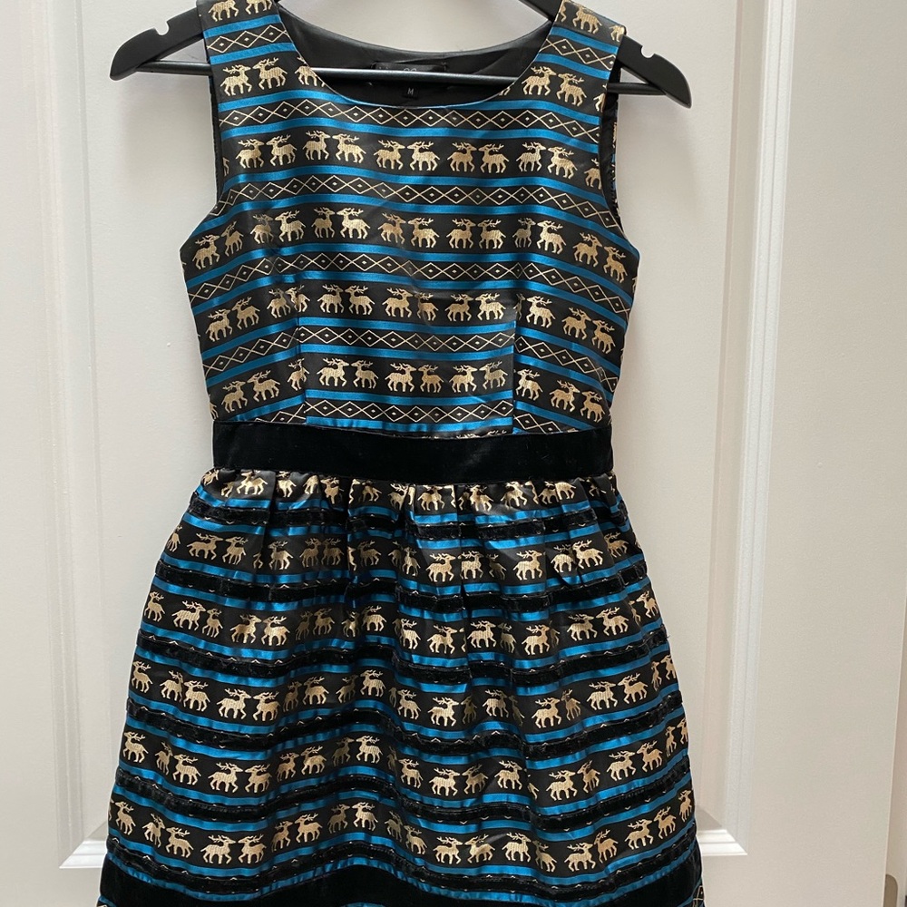 Blue dress
